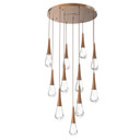 Mid. Chandeliers Multi-Port/Cascade by Hammerton Studio ( 404 | CHB0078-11-BB-C-C01-L1 Raindrop ) 