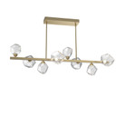 Linear/Island 4 Light + by Hammerton Studio ( 404 | PLB0039-T8-GB-C-001-L3 Gem ) 