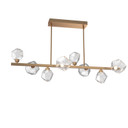 Linear/Island 4 Light + by Hammerton Studio ( 404 | PLB0039-T8-NB-C-001-L3 Gem ) 