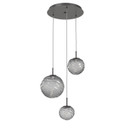 Mini Pendants 3 Light Cluster by Hammerton Studio ( 404 | CHB0092-03-GP-S-C01-L1 Gaia ) 