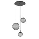 Mini Pendants 3 Light Cluster by Hammerton Studio ( 404 | CHB0092-03-MB-S-C01-L1 Gaia ) 