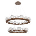 Large Chandeliers Ring/Halo by Hammerton Studio ( 404 | CHB0089-2B-BB-C-CA1-L1 Mesa ) 