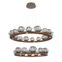 Large Chandeliers Ring/Halo by Hammerton Studio ( 404 | CHB0089-2B-BB-S-CA1-L3 Mesa ) 