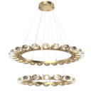Mid. Chandeliers Ring/Halo by Hammerton Studio ( 404 | CHB0079-2T-GB-PC-CA1-L3 Pebble ) 