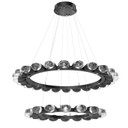 Mid. Chandeliers Ring/Halo by Hammerton Studio ( 404 | CHB0079-2T-MB-PC-CA1-L3 Pebble ) 