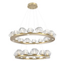 Large Chandeliers Ring/Halo by Hammerton Studio ( 404 | CHB0089-2B-GB-C-CA1-L1 Mesa ) 