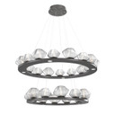 Large Chandeliers Ring/Halo by Hammerton Studio ( 404 | CHB0089-2B-GP-C-CA1-L1 Mesa ) 