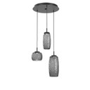 Mini Pendants 3 Light Cluster by Hammerton Studio ( 404 | CHB0091-03-MB-S-C01-L3 Vessel ) 