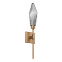 Sconces Single Glass by Hammerton Studio ( 404 | IDB0050-04-NB-CS-L1 Rock Crystal ) 