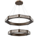 Mid. Chandeliers Ring/Halo by Hammerton Studio ( 404 | CHB0061-2B-FB-GC-CA1-L3 Glacier ) 