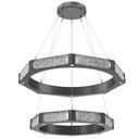 Mid. Chandeliers Ring/Halo by Hammerton Studio ( 404 | CHB0061-2B-GP-GC-CA1-L1 Glacier ) 