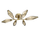Semi-Flush Mts. Glass Down by Hammerton Studio ( 404 | CLB0050-01-GB-CB-L3-RTS Rock Crystal ) 