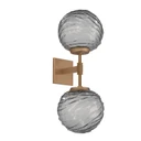 Sconces Double Glass by Hammerton Studio ( 404 | IDB0092-02-NB-S-L1 Gaia ) 