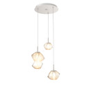 Mini Pendants 3 Light Cluster by Hammerton Studio ( 404 | CHB0089-03-BS-A-C01-L3 Mesa ) 