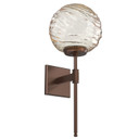 Sconces Single Glass by Hammerton Studio ( 404 | IDB0092-03-BB-A-L1 Gaia ) 