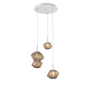 Mini Pendants 3 Light Cluster by Hammerton Studio ( 404 | CHB0089-03-CS-B-C01-L3 Mesa ) 