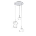 Mini Pendants 3 Light Cluster by Hammerton Studio ( 404 | CHB0089-03-CS-C-C01-L1 Mesa ) 
