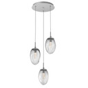 Mini Pendants 3 Light Cluster by Hammerton Studio ( 404 | CHB0067-03-CS-GC-C01-L1 Meteo ) 