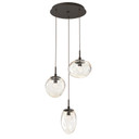Mini Pendants 3 Light Cluster by Hammerton Studio ( 404 | CHB0069-03-FB-FA-C01-L3 Cosmos ) 