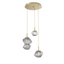 Mini Pendants 3 Light Cluster by Hammerton Studio ( 404 | CHB0089-03-GB-S-C01-L1 Mesa ) 