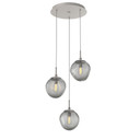 Mini Pendants 3 Light Cluster by Hammerton Studio ( 404 | CHB0062-03-BS-S-C01-E2 Aster ) 