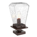 Exterior Post/Pier Head by Hammerton Studio ( 404 | OMB0043-01-SB-C-E2 Outdoor Lighting ) 