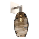 Sconces Single Glass by Hammerton Studio ( 404 | IDB0035-16-BS-OB-E2 Ellisse ) 