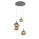 Mini Pendants 3 Light Cluster by Hammerton Studio ( 404 | CHB0089-03-GP-B-C01-L3 Mesa ) 