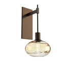 Sconces Single Glass by Hammerton Studio ( 404 | IDB0036-18-FB-OA-E2 Coppa ) 