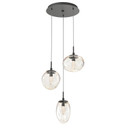 Mini Pendants 3 Light Cluster by Hammerton Studio ( 404 | CHB0069-03-GP-GA-C01-L1 Cosmos ) 