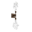 Sconces Double Glass by Hammerton Studio ( 404 | IDB0059-02-FB-BC-L3 Blossom ) 
