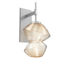 Sconces Single Glass by Hammerton Studio ( 404 | IDB0089-01-CS-A-L3 Mesa ) 