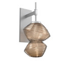 Sconces Single Glass by Hammerton Studio ( 404 | IDB0089-01-CS-B-L1 Mesa ) 