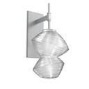 Sconces Single Glass by Hammerton Studio ( 404 | IDB0089-01-CS-C-L1 Mesa ) 