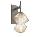 Sconces Single Glass by Hammerton Studio ( 404 | IDB0089-01-GP-A-L3 Mesa ) 