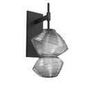 Sconces Single Glass by Hammerton Studio ( 404 | IDB0089-01-MB-S-L3 Mesa ) 