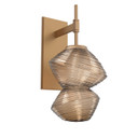 Sconces Single Glass by Hammerton Studio ( 404 | IDB0089-01-NB-B-L3 Mesa ) 