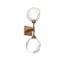 Sconces Double Glass by Hammerton Studio ( 404 | IDB0039-02-NB-C-L3 Gem ) 
