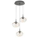 Mini Pendants 3 Light Cluster by Hammerton Studio ( 404 | CHB0068-03-GP-GA-C01-L1 Nebula ) 