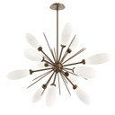 Mid. Chandeliers Starburst by Hammerton Studio ( 404 | CHB0071-0A-FB-WL-001-L3 Fiori ) 