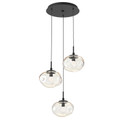 Mini Pendants 3 Light Cluster by Hammerton Studio ( 404 | CHB0068-03-MB-FA-C01-L3 Nebula ) 