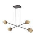 Linear/Island 2 Light Bar by Hammerton Studio ( 404 | PLB0039-M2-GP-B-CA1-L3 Gem ) 