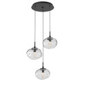 Mini Pendants 3 Light Cluster by Hammerton Studio ( 404 | CHB0068-03-MB-GC-C01-L3 Nebula ) 