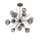 Mid. Chandeliers Starburst by Hammerton Studio ( 404 | CHB0089-0B-FB-S-001-L1 Mesa ) 