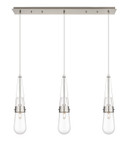Linear/Island 3 Light Bar by Innovations ( 405 | 123-452-1P-SN-G452-4CL Downtown Urban ) 