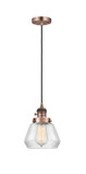 Mini Pendants Glass Down by Innovations ( 405 | 201CSW-AC-G172-LED Franklin Restoration ) 