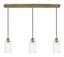 Linear/Island 3 Light Bar by Innovations ( 405 | 123B-3P-BB-G434-7CL Downtown Urban ) 