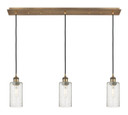 Linear/Island 3 Light Bar by Innovations ( 405 | 123B-3P-BB-G434-7SDY Downtown Urban ) 
