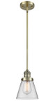 Mini Pendants Glass Down by Innovations ( 405 | 201S-AB-G62-LED Franklin Restoration ) 