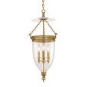 Foyer/Hall Lanterns Glass w/Frame by Hudson Valley ( 70 | 142-AGB Hanover ) 